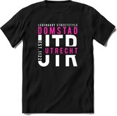 Utrecht - Domstad | TSK Original & vintage | T-Shirt Heren - Dames | Roze | Perfect Cadeau Shirt | Grappige Spreuken - Zinnen - Teksten | Maat 3XL