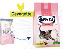 Happy Cat Kittenvoer - Gevogelte - 4 kg
