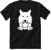 Saitama T-Shirt | Saitama Inu Wolfpack Crypto Ethereum kleding Kado Heren / Dames | Perfect Cryptocurrency Munt Cadeau Shirt Maat XL