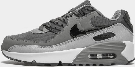 Nike Air Max 90 Cuir - Gris/Noir - Baskets - Taille 39 | bol.com