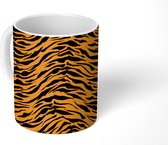 Mok - Koffiemok - Tijger - Dieren - Patronen - Jungle - Wild - Mokken - 350 ML - Beker - Koffiemokken - Theemok