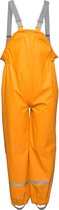 Color Kids - Pantalon de pluie avec doublure polaire pour enfant - Jaune orangé - taille 104cm