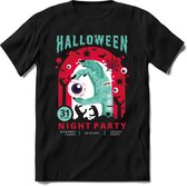 Halloween T-Shirt | Horror Liefhebber Kleding Kado Heren / Dames | Perfect Weerwolf , Monster , Vleermuis en Pompoen Cadeau Shirt | Grappige Zinnen, Spreuken en Teksten | Maat XXL