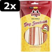 2x SNUFFLE DOG SANDWICH 80GR