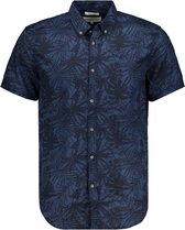 TOM TAILOR fitted cotton linen shirt Heren Overhemd - Maat L