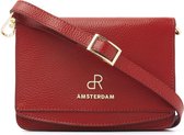 dR Amsterdam Schoudertas - Mint - Tango Red