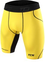 SuperThermal Korte Compressiebroek voor Heren - Sonic Yellow (Geel)