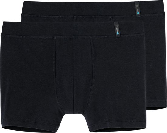 Schiesser Heren shorts pants 2 pack Long Life Soft