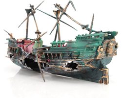 Aquarium Decoratie – Gebroken Schip – 24.5*13 cm