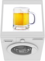 Wasmachine beschermer mat - Pul bier - Breedte 55 cm x hoogte 45 cm