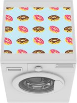 Wasmachine beschermer mat - Donuts - Patronen - Pastel - Breedte 55 cm x hoogte 45 cm