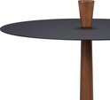vidaXL Bijzettafeltje Acaciahout U-vorm - 45 x 30 x 61 cm - Massief