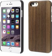 Peachy Houten Walnoot Hoesje iPhone 6 6s Wood Origineel handgemaakt