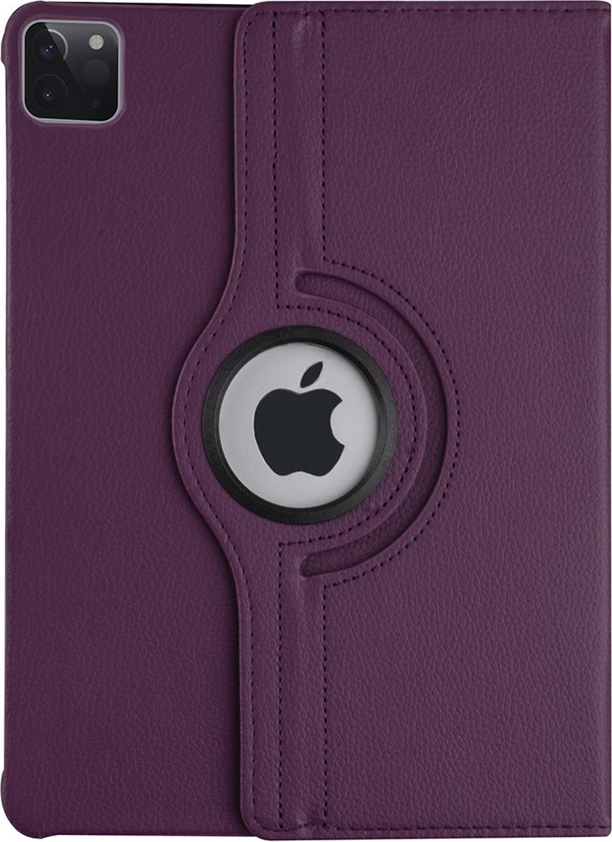 Apple iPad Pro 11 (2021) Book Case Tablethoes - Paars - 360 Graden Draaibaar