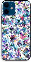 Case Company® - iPhone 12 mini hoesje - Hibiscus Flowers - Biologisch Afbreekbaar Telefoonhoesje - Bescherming alle Kanten en Schermrand