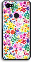 Case Company® - Google Pixel 3 hoesje - Little Flowers - Soft Cover Telefoonhoesje - Bescherming aan alle Kanten en Schermrand