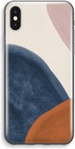 Case Company® - iPhone XS Max hoesje - Geo #1 - Soft Cover Telefoonhoesje - Bescherming aan alle Kanten en Schermrand