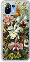 Case Company® - Xiaomi Mi 11 Lite hoesje - Haeckel Orchidae - Soft Cover Telefoonhoesje - Bescherming aan alle Kanten en Schermrand