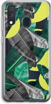 Case Company® - Samsung Galaxy A40 hoesje - Fantasie jungle - Soft Cover Telefoonhoesje - Bescherming aan alle Kanten en Schermrand