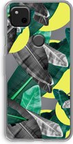 Case Company® - Google Pixel 4a hoesje - Fantasie jungle - Soft Cover Telefoonhoesje - Bescherming aan alle Kanten en Schermrand