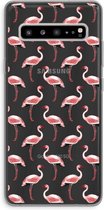 Case Company® - Samsung Galaxy S10 5G hoesje - Flamingo - Soft Cover Telefoonhoesje - Bescherming aan alle Kanten en Schermrand