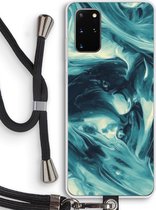 Case Company® - Samsung Galaxy S20 Plus hoesje met Koord - Dreaming About Whales - Telefoonhoesje met Zwart Koord - Bescherming aan alle Kanten en Over de Schermrand