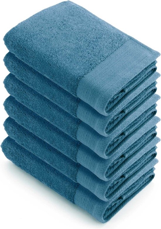 Walra handdoeken 50x100 Soft Cotton - 6-delig - Badhanddoeken 550 g/m² -  100% Katoen -... | bol.com