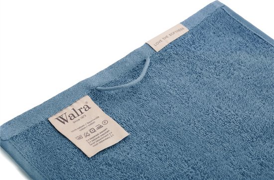 Walra Gastendoek Soft Cotton - 6x 30x50 - 100% Katoen - Petrol - Walra