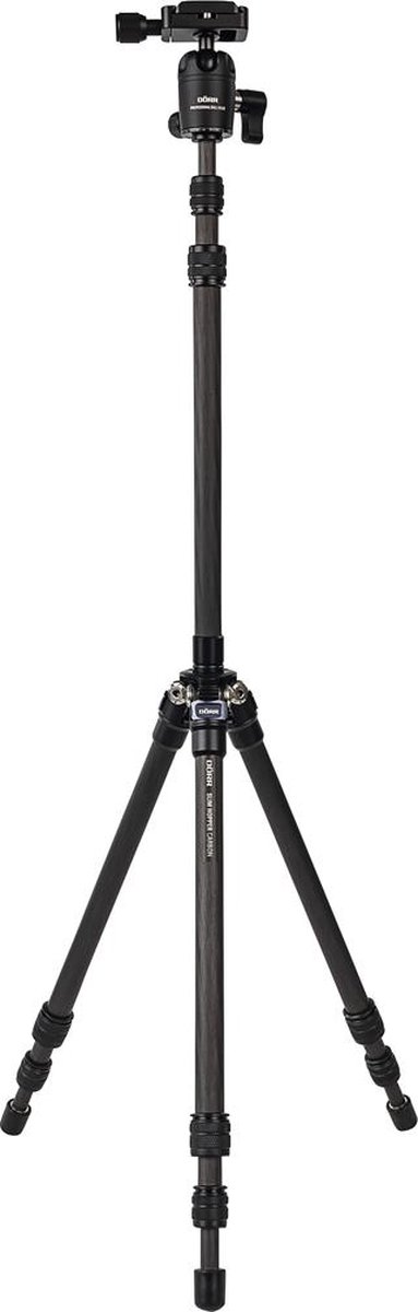 Dörr Slim Hopper Carbon Reisstatief + Balhoofd