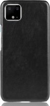 Mobigear Hoesje geschikt voor Google Pixel 4 Telefoonhoesje Hardcase | Mobigear Excellent Backcover | Pixel 4 Case | Back Cover - Zwart