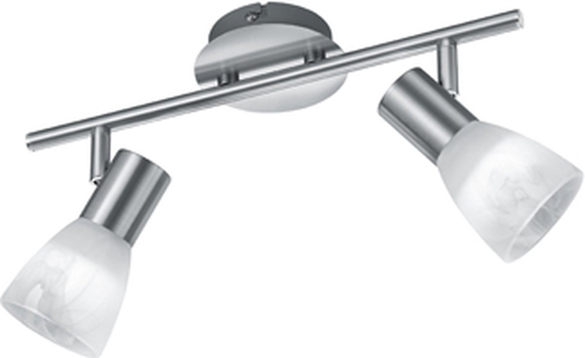 Reality Visto - Plafondlamp Modern - Grijs - H:19cm - E14 - Voor Binnen - Metaal - Plafondlampen - Slaapkamer - Kinderkamer - Woonkamer - Plafonnieres