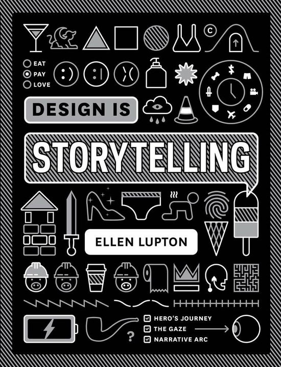 Design is Storytelling, Ellen Lupton 9781942303190 Boeken