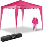 DUB Vouwpaviljoen. party tent  Capri - Popup roze 3x3m