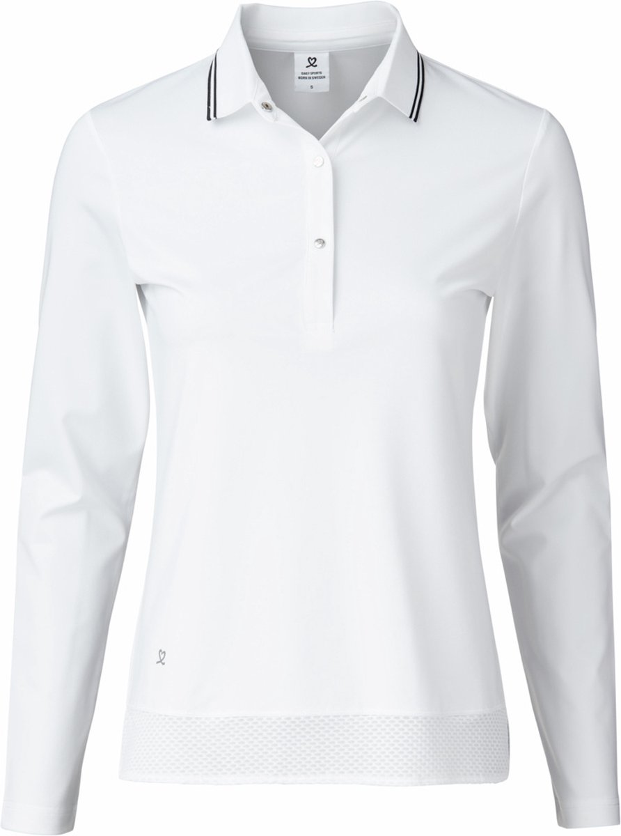 Daily Sports Corina LS Polo White