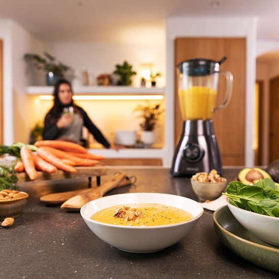 Cecotec Power Black Titanium 1800 Go 1,8 l Blender voor op aanrecht 1800 W Zwart van Cecotec — afbeelding 4
