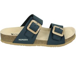 Mephisto Women's Madison Sandals - Camel Sandalbuck, Adjustable Strap, Comfort Slide Shoes