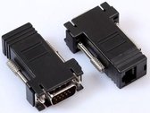 VGA Extender Female-Male naar Lan adapter