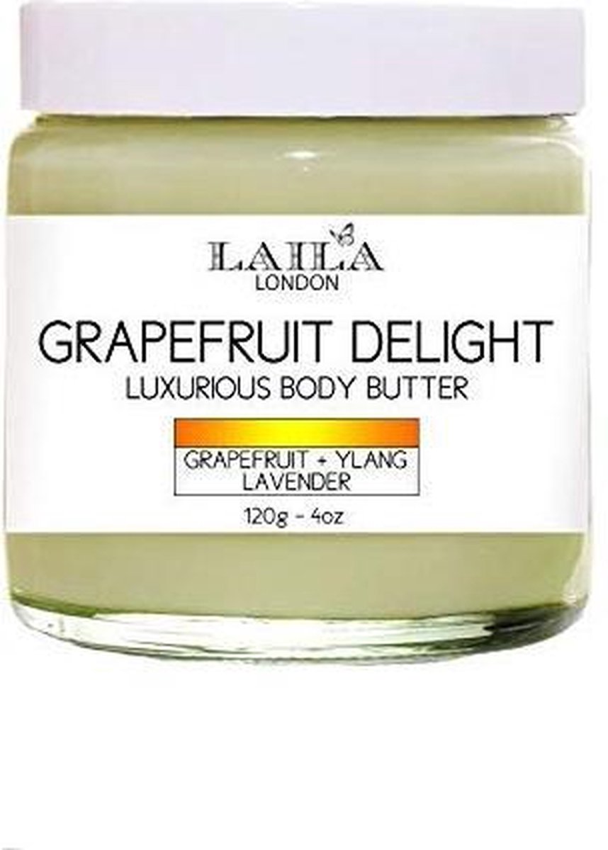 Laila London Grapefruit Delight Luxurious Body Butter 120g.