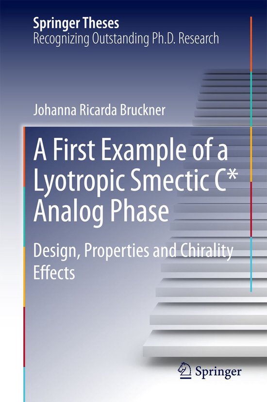 Frontispiece Image Springer Journal Example Springer Theses - A First Example of a Lyotropic Smectic C* Analog ...