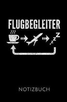 Flugbegleiter Notizbuch