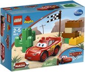 LEGO DUPLO Cars Bliksem McQueen - 5813 - Blauw