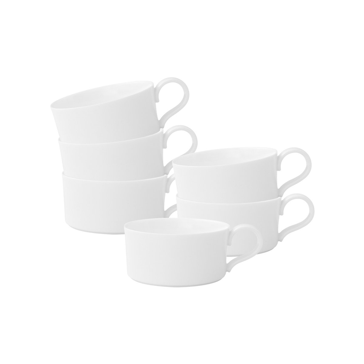 Teetassen Modern Grace 150 ml Set van 6