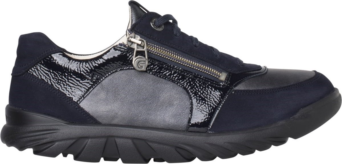Ganter Haylie - dames sneaker - blauw - maat 40 (EU) 6.5 (UK)