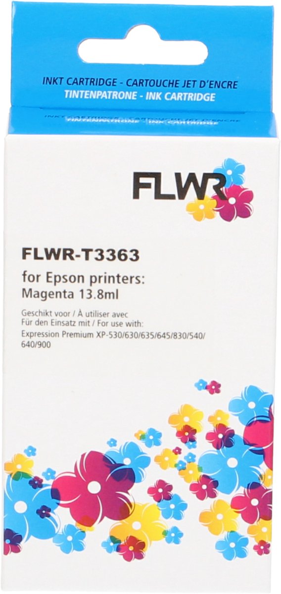 FLWR - Cartridges / Epson 33XL (T3363) / magenta / Geschikt voor Epson