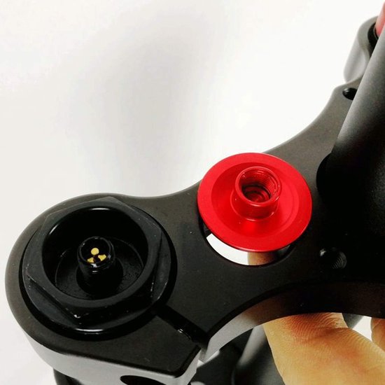 26/27,5/29Inches Mountainbike Voorvork QR 9 * 100mm Schijfrem Fiets Stijve Vork 1-1/8 Rechte Buis Aluminiumlegering Vorken (Color : Black, Size : 27.5