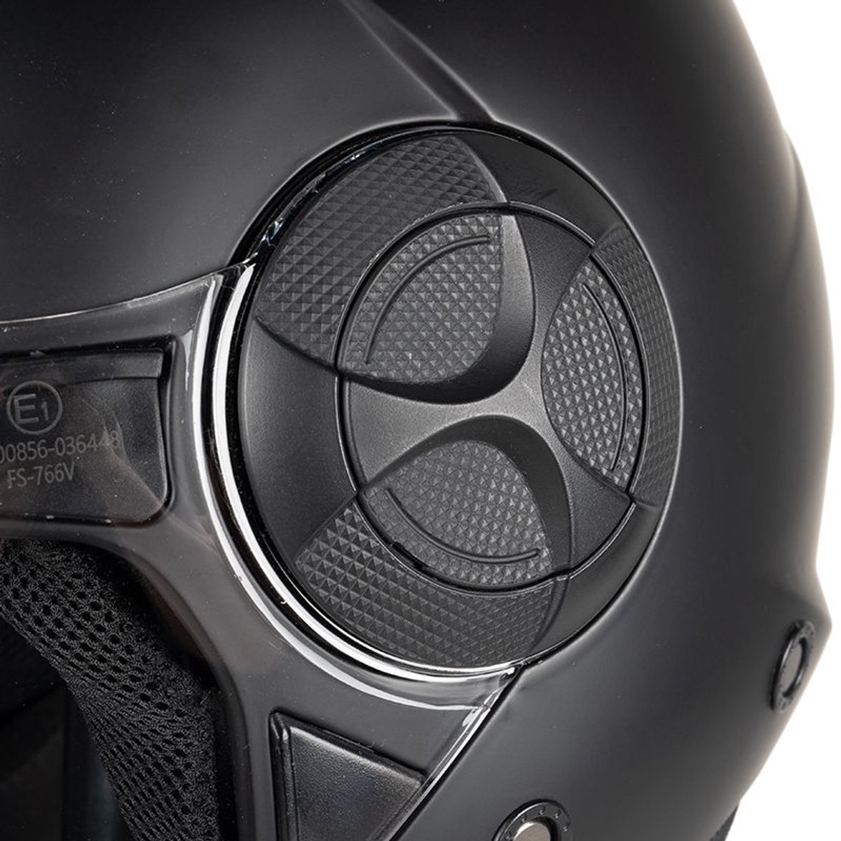MOTOBLOUZ ARKEON Scooterhelm - Motorhelm - Jet Helm voor Vespa, Scooter, Motor Brommer & Snorfiets - Zwarte mat - M – foto 7