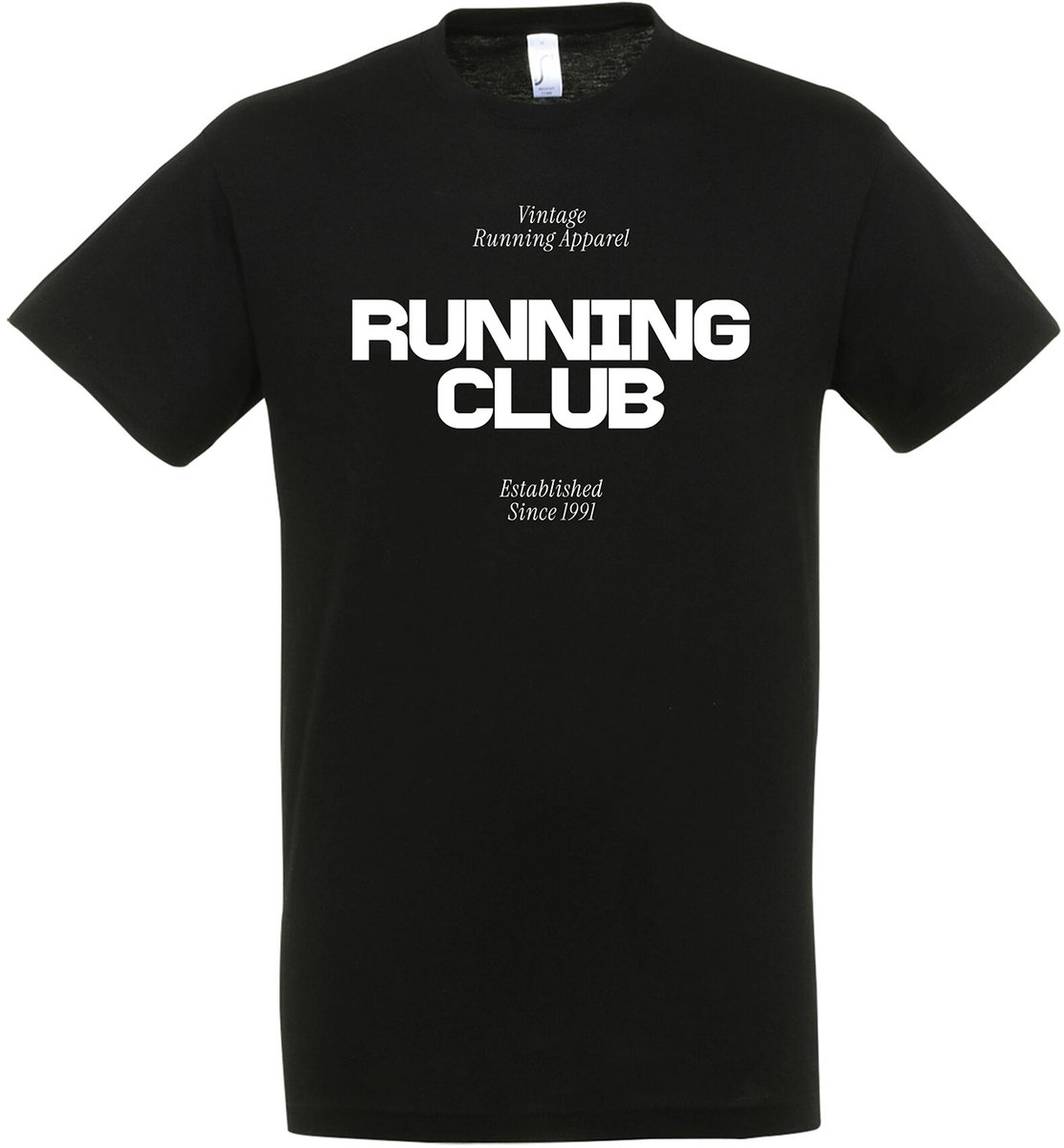 Running Club T-shirt - Hardlopen - Rennen - RunningLife - Hardloop T-shirt - Heren - Dames - Unisex - Running Team Shirt - Workout Shirt - Marathon T-shirt - Running Gear - Maat XL