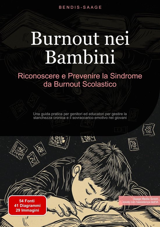 Burnout nei Bambini: Riconoscere e Prevenire la Sindrome da  ... - cover