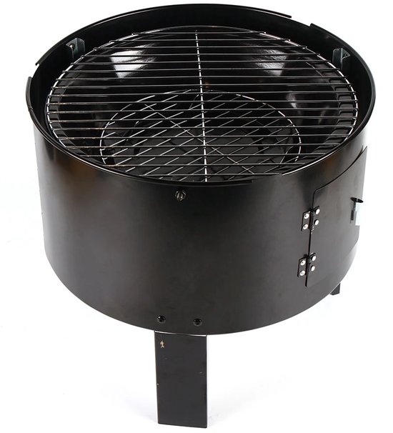 Gran Vida® - Barbecue Smoker - met Thermometer - Dubbellaags - Verstelbare Luchttoevoer van Gran Vida — afbeelding 3