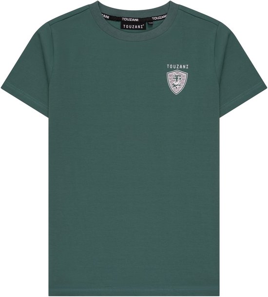 T-shirt d'été Touzani garçon - vert - Kinginrin